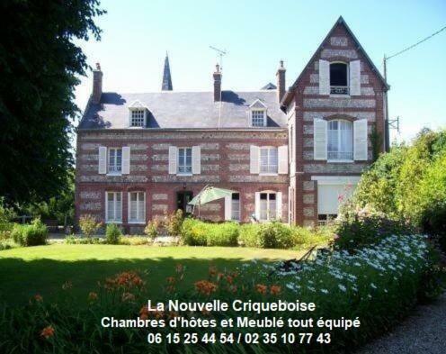 La Nouvelle Criqueboise Criquebeuf-en-Caux Exterior foto